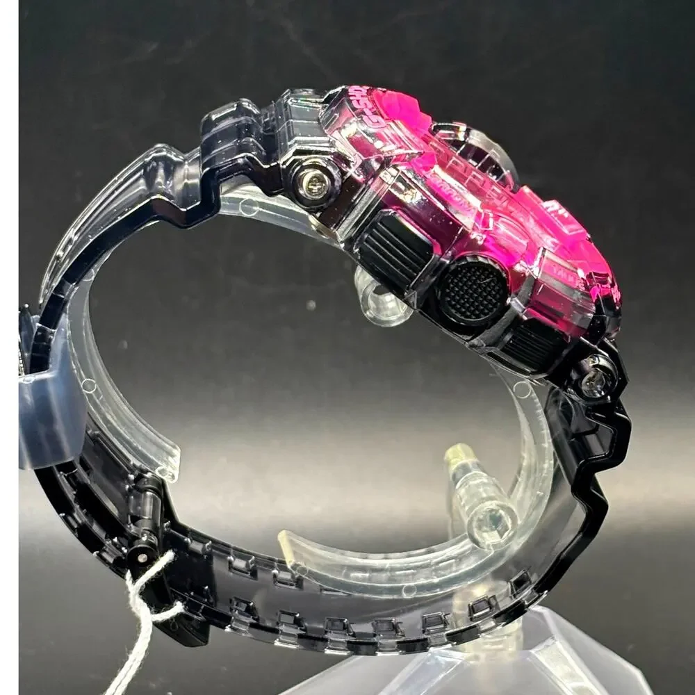 Casio G-Shock GA-400SK-1A4 Clear Pink Skeleton Analog Digital Watch NIBWT